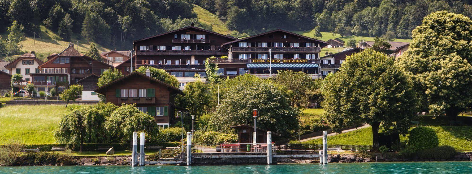 Hotel Kreuz Leissigen Buitenkant foto